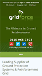 Mobile Screenshot of gridforce.co.uk